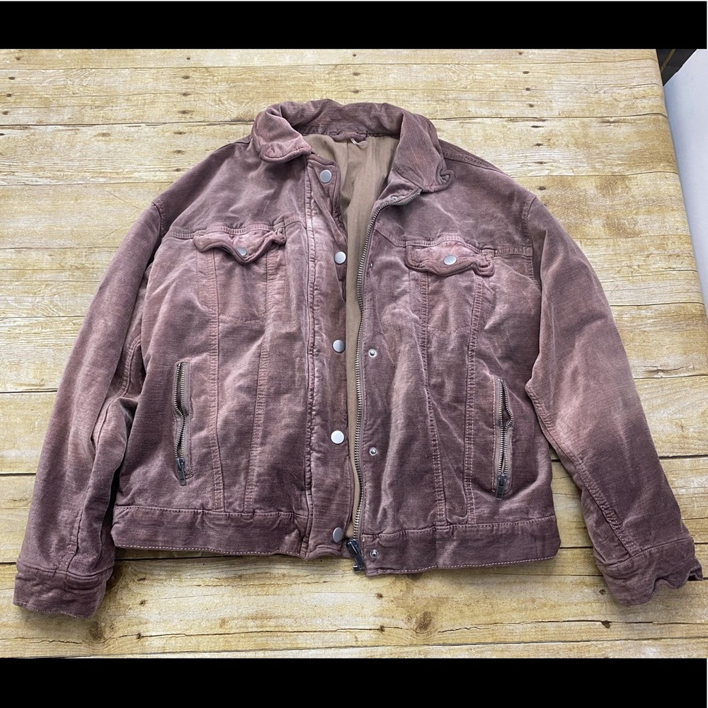 Free people velvet jacket